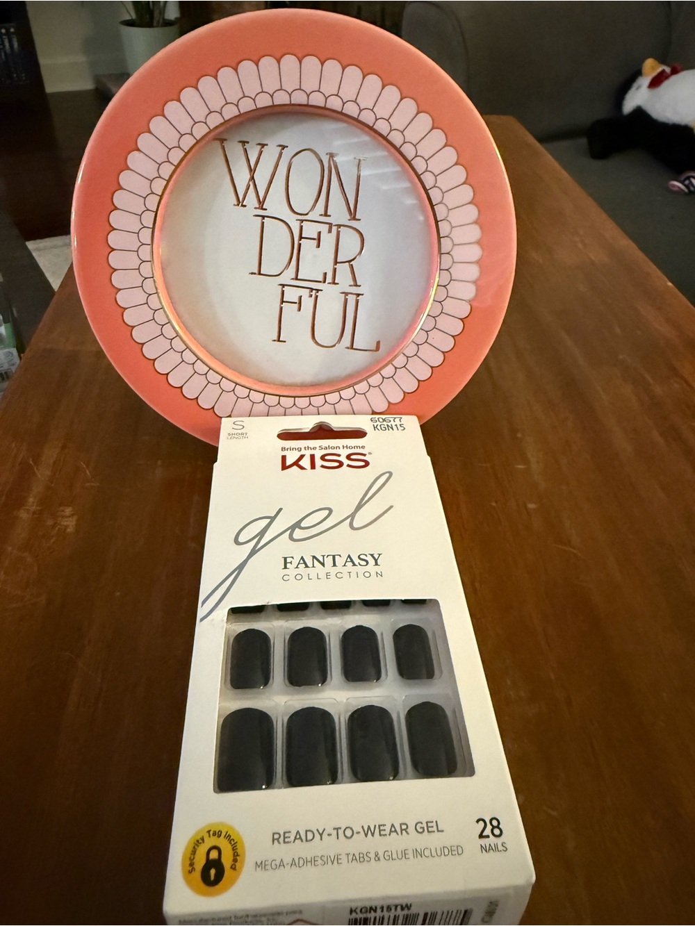Kiss Black Gel Fantasy Ready-to-Wear Nails